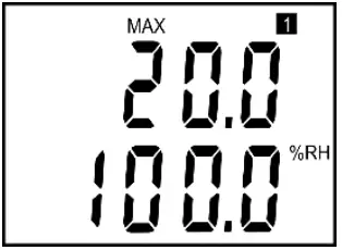 COMET T3113 Temperature and Humidity Duct Probe - FIG 2