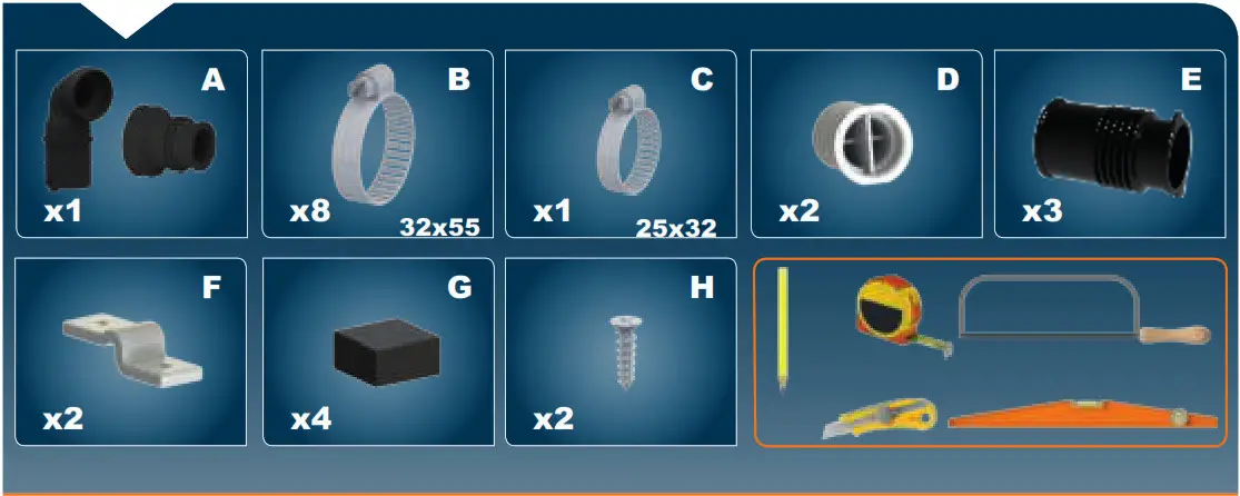 SANISPEED Sanitary - parts.