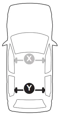 THULE 145273 Toyota 80 Series Harrier Roof Carrier Mounting Kit - fig3