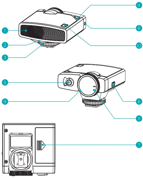 Adorama F220509AR05-FP Flashback Junior Speed Flash-fig2