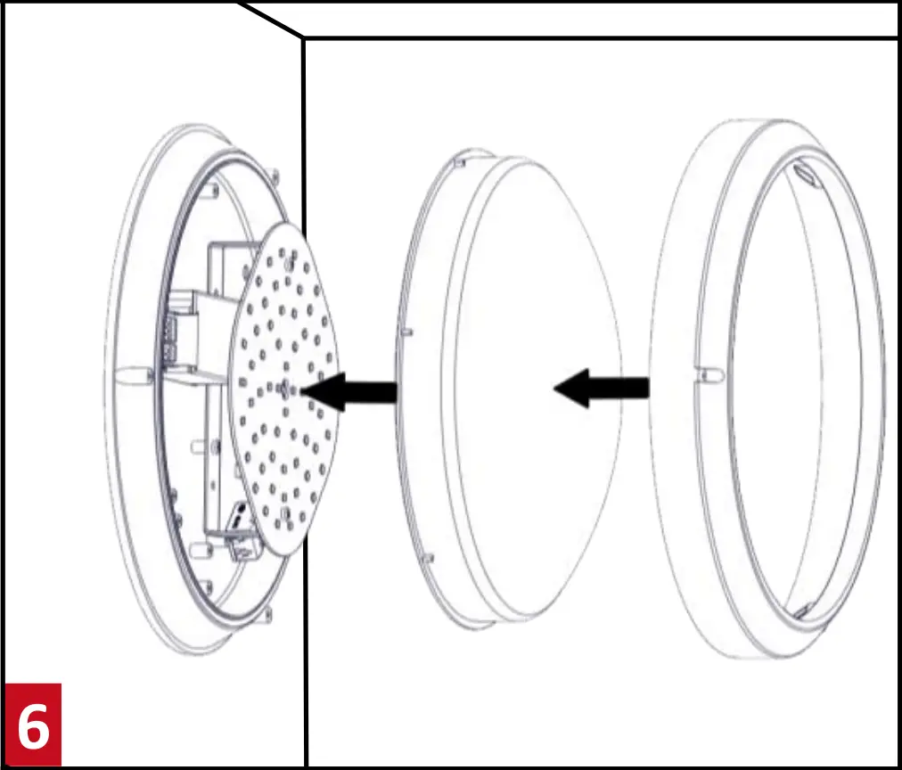 891300 Omegaled 2108lm HF PRE BL 4000K Installation illustration