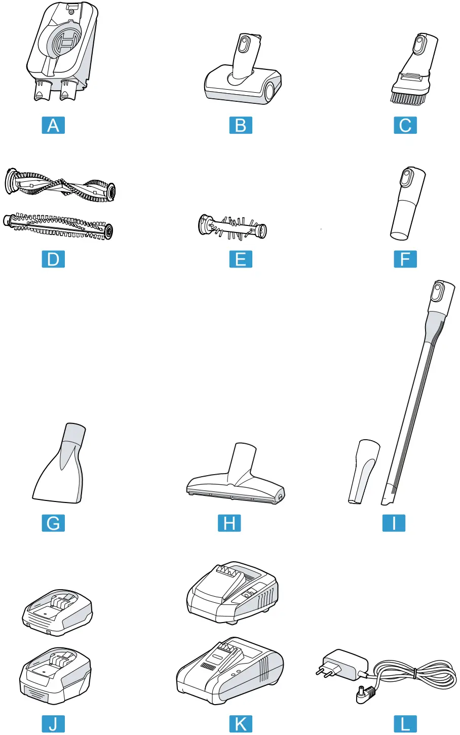 BOSCH Cordless Handstick Vacuum Cleaner - FIG 1