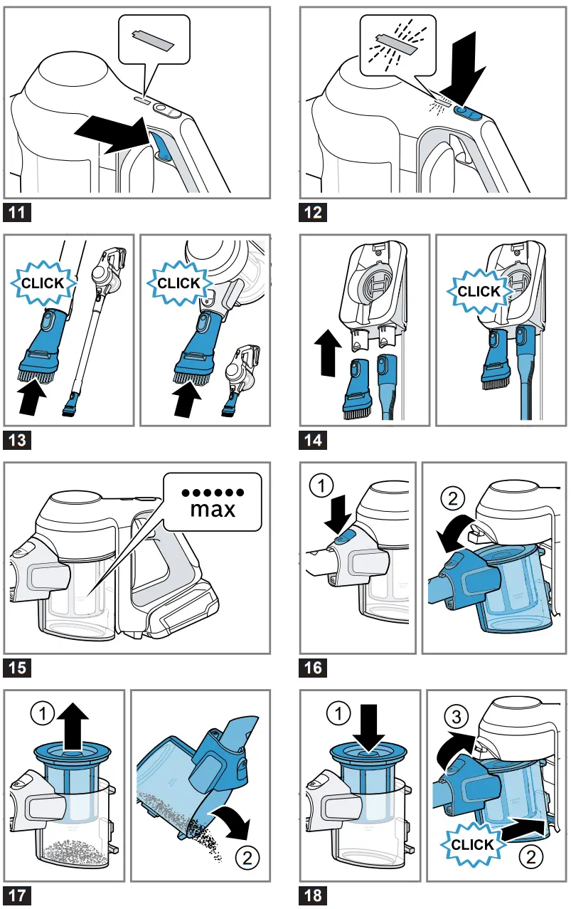 BOSCH Cordless Handstick Vacuum Cleaner - FIG 4