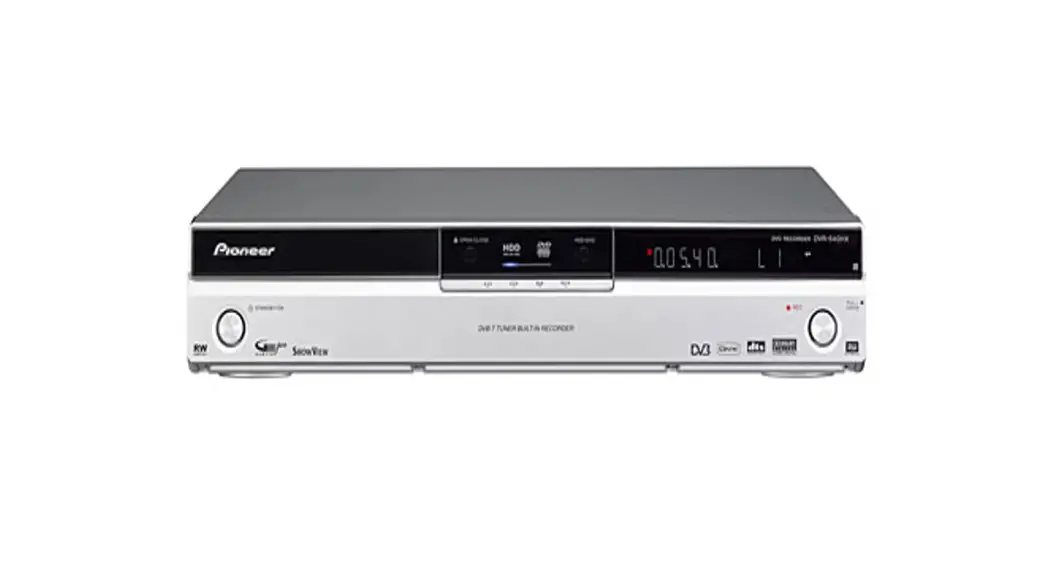 Dvr-540hx-s Typical Pioneer Dvr Hdd Repair Instructions