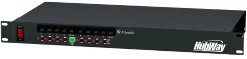 HubWayCD Series Passive UTP Transceiver Hubs with Integral Camera Power