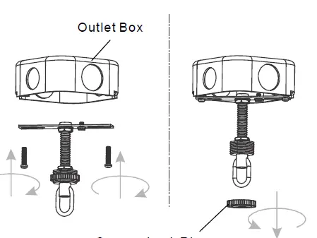 QUOIZEL-TF5334MBK-3-Light-20-Inch-Pendant-Ceiling-Light-5