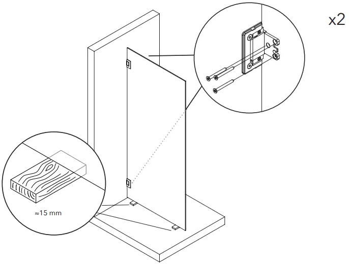 INR-ARC19 ARC 19 Original Shower Wall - Fig 5