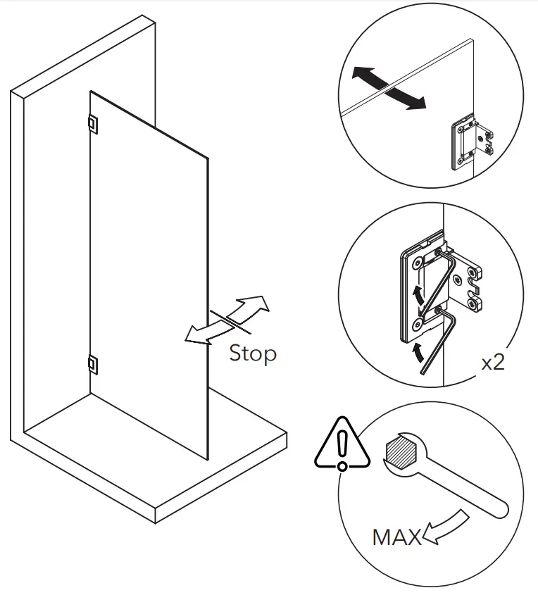 INR-ARC19 ARC 19 Original Shower Wall - Fig 8
