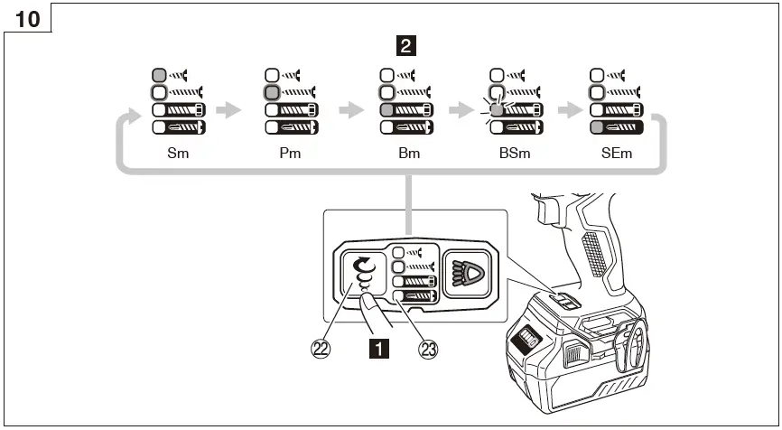 HiKOKI-WH-36DC-Power-Tools-36V-Impact-Driver-fig-10