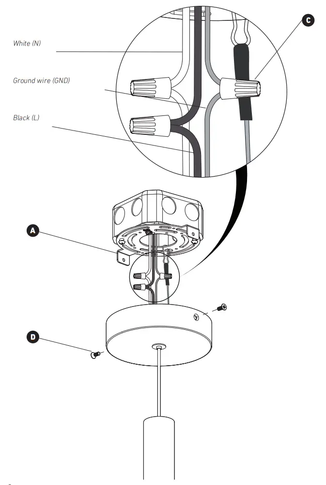 artika PDT1 ROC BLJ Romeo LED Pendant Light - Fig 11