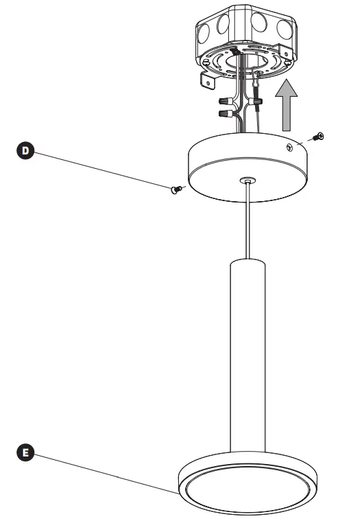 artika PDT1 ROC BLJ Romeo LED Pendant Light - Fig 12