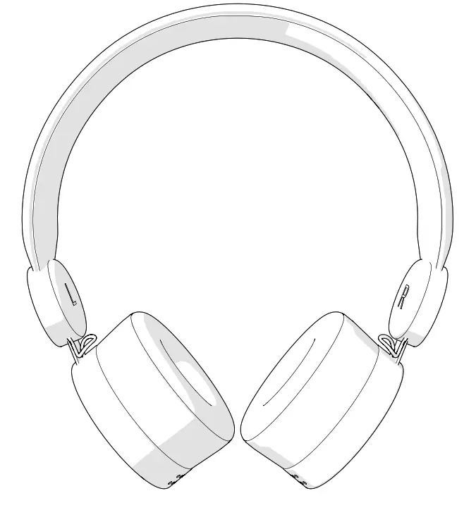 nedis HPWD410xxx On-ear Headphones -