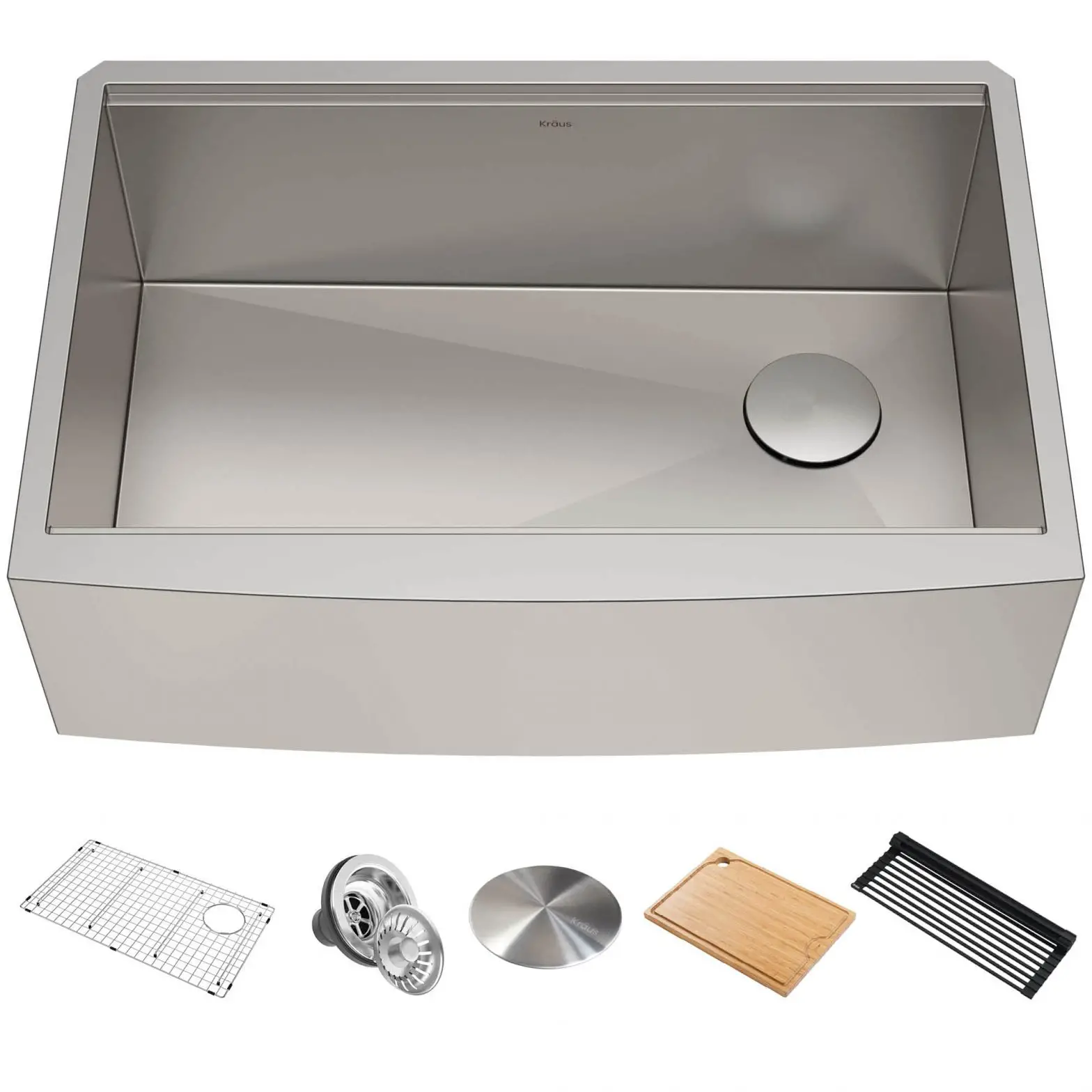 Kore Workstation Stainless Steel Farmhouse Kitchen Sinks Kwf210-30 User Manual Kore Workstation Stainless Steel Farmhouse Kitchen Sinks Kwf210-30 User Manual