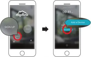 Adding/Sing Up a Device