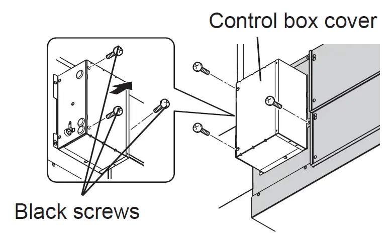 MITSUBISHI ELECTRIC PZ-4GS-E Lossnay Signal Output Terminal 2