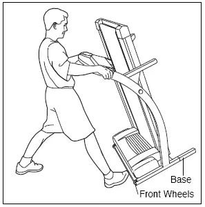 HOW TO MOVE THE TREADMILL