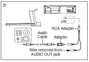 OUT jack on your VCR