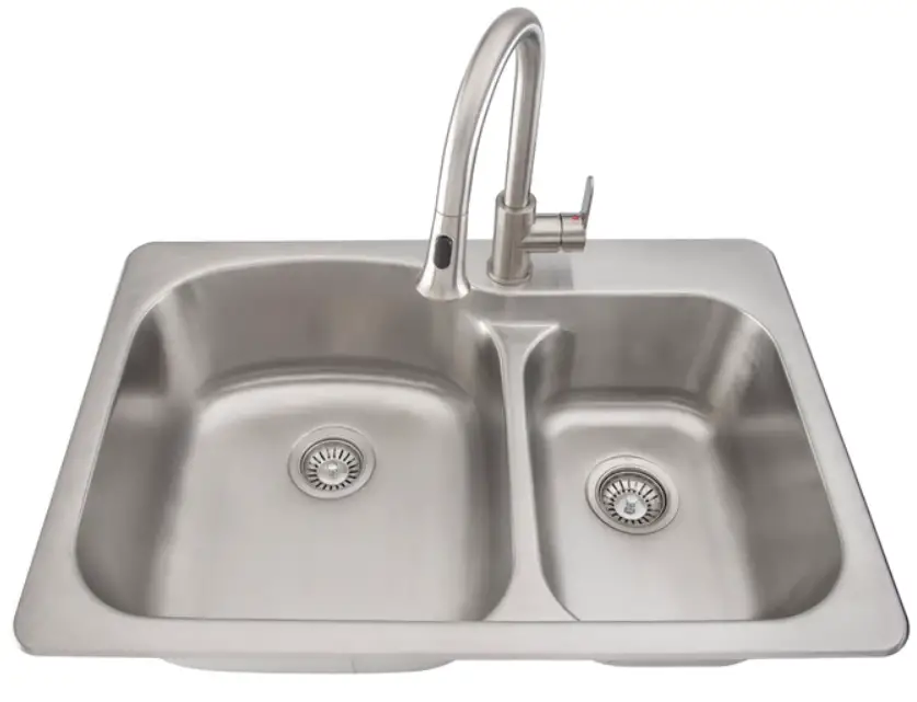 ancona-AN-3945-Tusca-Dual-Mount-60-40-Double-Bowl-Kitchen-Sink-and-Rivella-Pull-Down-Single-Handle-Kitchen-Faucet-Combo-PRODUCT-IMAGE