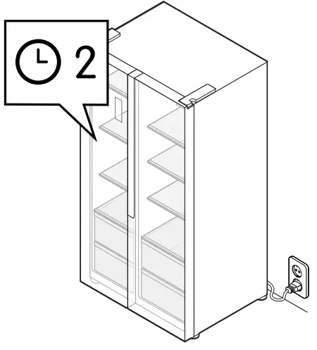 ELVITA CBS4910V Fridge Freezer fig 1