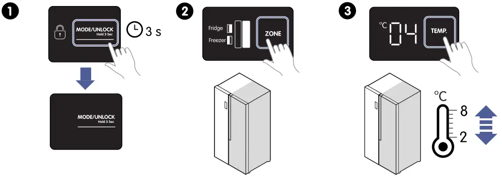 ELVITA CBS4910V Fridge Freezer fig 11