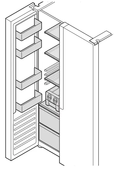 ELVITA CBS4910V Fridge Freezer fig 5
