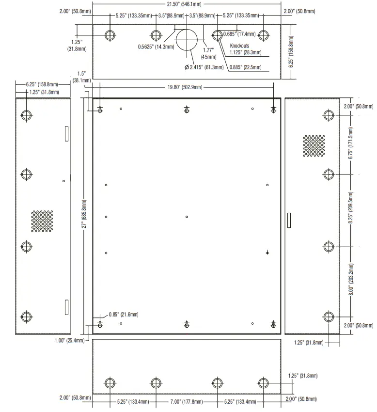 Altronix T2HWK7F8 Honeywell ProWatch-WinPak Kits - Fig7