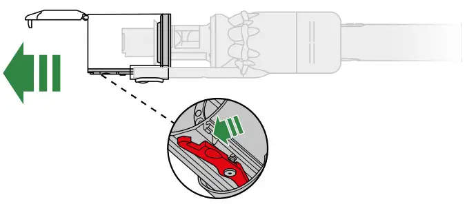 dyson Crodless Vacuum Cleaner -Washing your bin