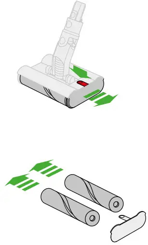dyson Crodless Vacuum Cleaner -Washing your brush bars1