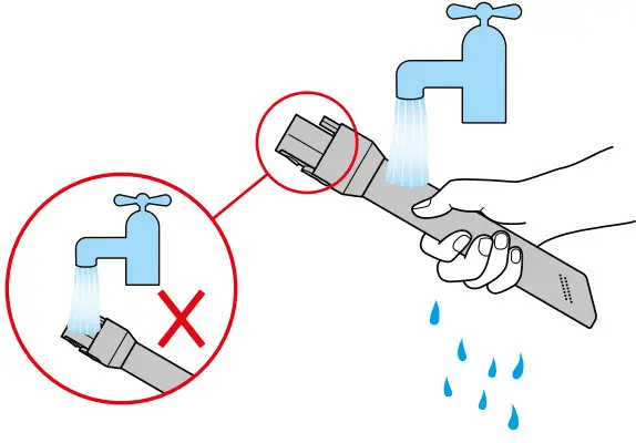 dyson Crodless Vacuum Cleaner -Washing your powered tools2