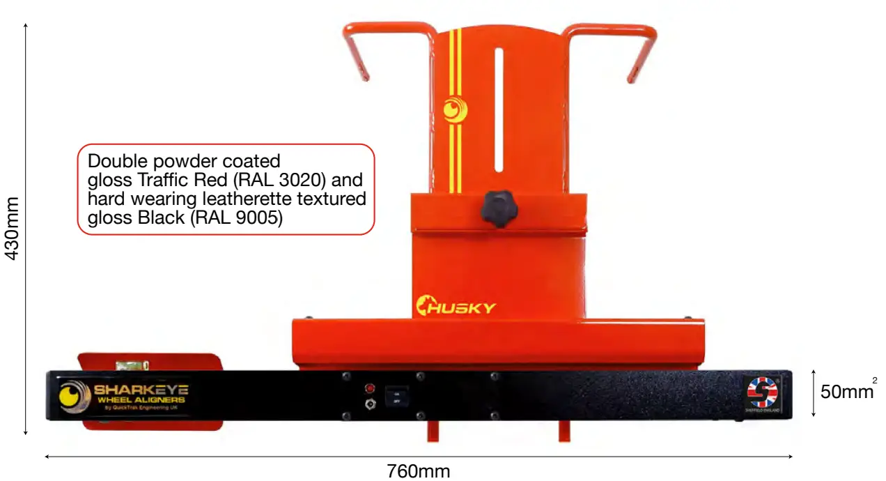 SHARKEYE HU2WLA Husky 2 Wheel Laser Aligner - FIGURE 1