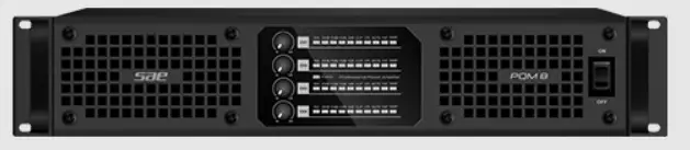 FAMOUSOUND PQM Series 4-Channel SMPS Power Amplifier Range