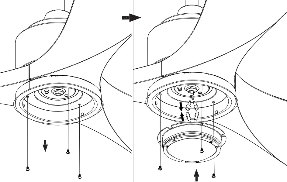 BBCPD1725A2 - Attaching the fan 13