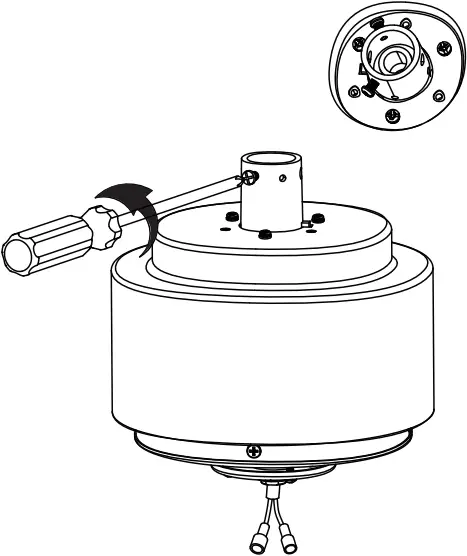 BBCPD1725A2 - Attaching the fan 2
