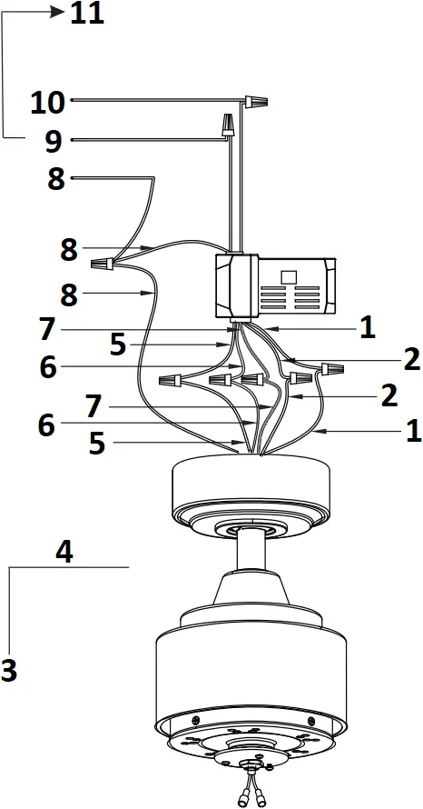 BBCPD1725A2 - Attaching the fan 7
