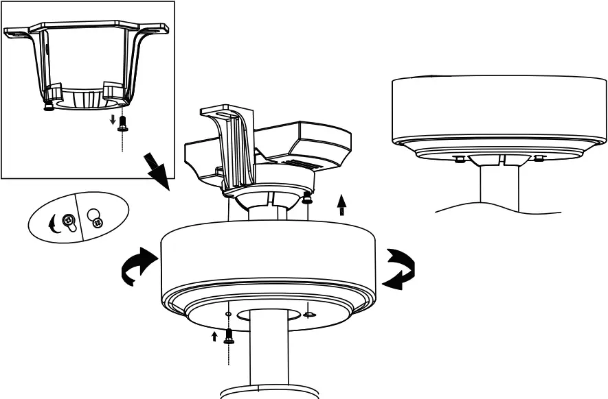 BBCPD1725A2 - Attaching the fan 9