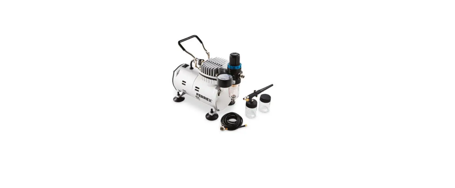 Ferrex 806438 150w Airbrush & Mini Compressor Kit User Manual Ferrex 806438 150w Airbrush & Mini Compressor Kit User Manual