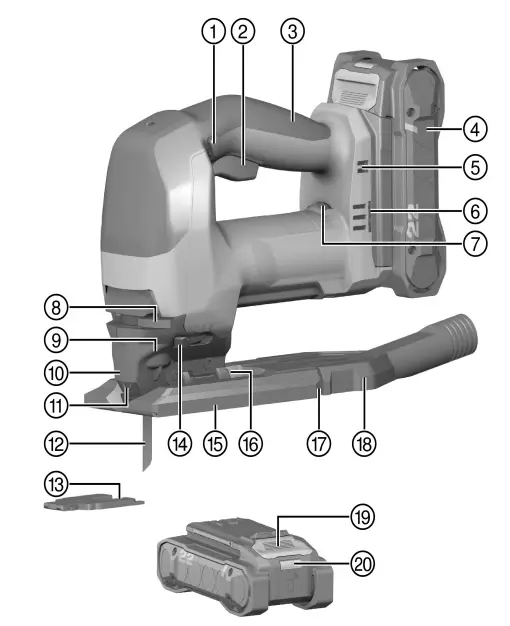 HILTI SJD 6 22 Cordless Jig Saws - Icon