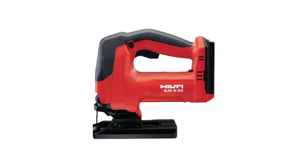 Hilti Sjd 6-22 Cordless Jig Saws User Manual Hilti Sjd 6-22 Cordless Jig Saws User Manual
