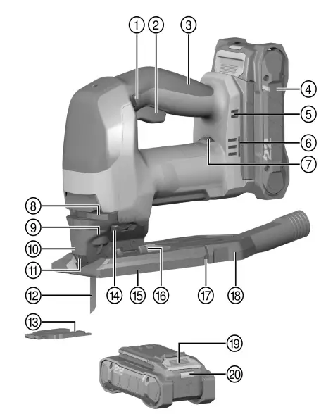 HILTI SJD 6 22 Cordless Jig Saws - Icon