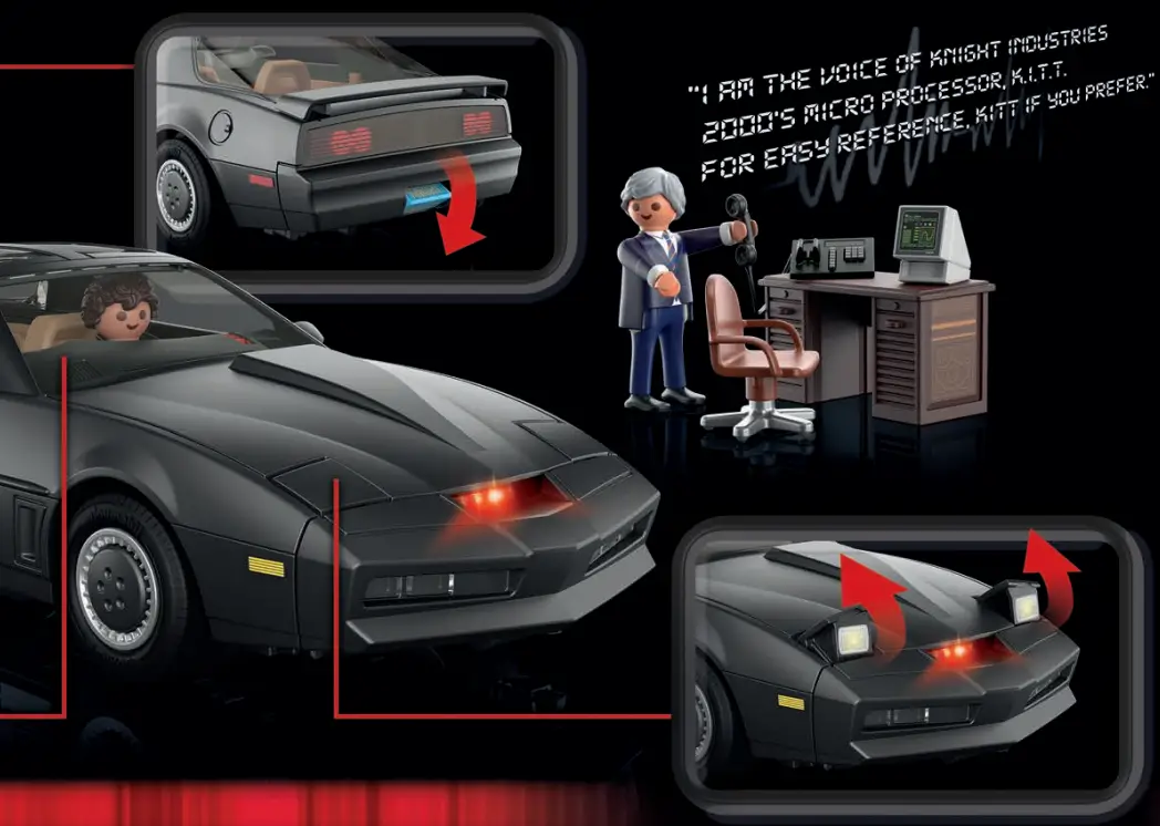 pkaymobil 70924 Knight Rider KITT - Figure 5