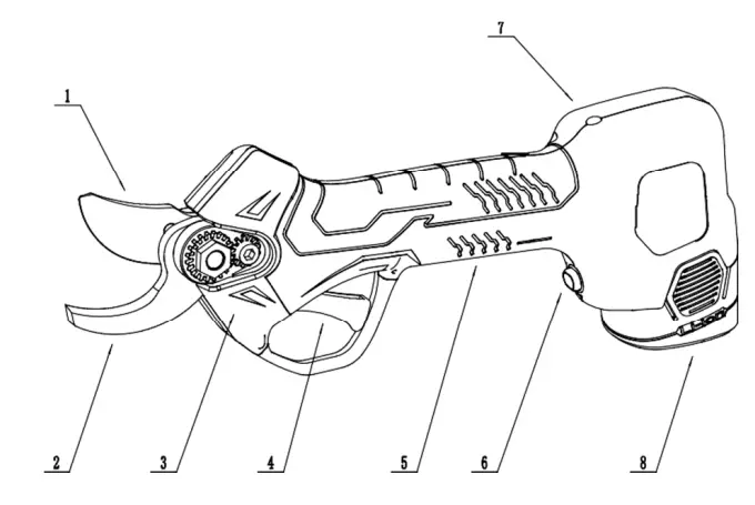 VOLPI-PV280-Electrical-Pruning-Shear-18