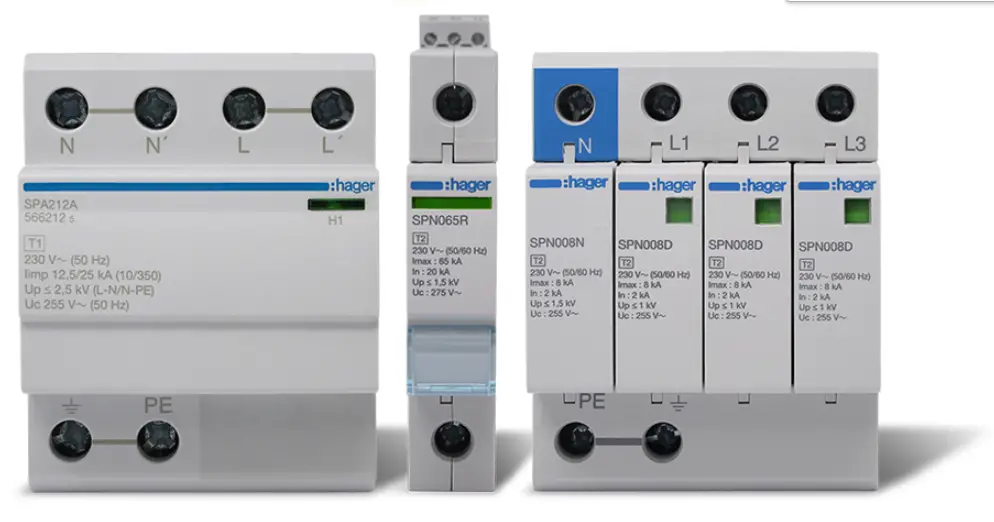 Hager Jf861spd Surge Protection Kit User Manual Hager Jf861spd Surge Protection Kit User Manual