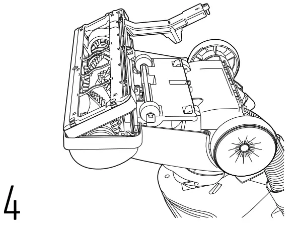 Hoover UH75250 Elite Swivel XL Pet Upright Vacuum - figure 1117