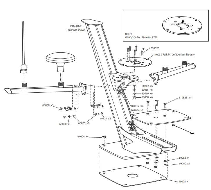 SCANSTRUT-PTM-R1-R2-Tapered-Radar-Mast-FIG-2
