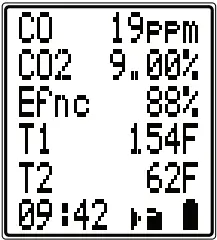 UEI TEST INSTRUMENTS C165+ Residential Commercial Combustion Analyzer-FIG18