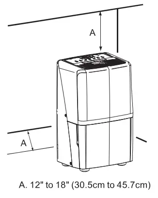 Hisense DH5021KP1W 50 Pint (23.7L) Capacity, 2-Speed Dehumidifier - fig 1