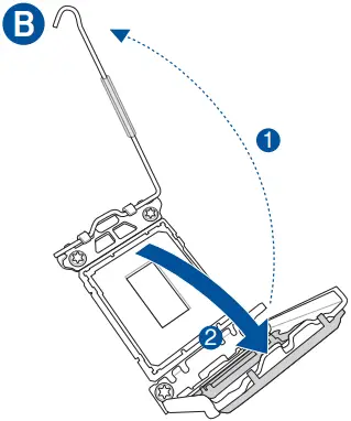 ASUS TUF GAMING B760M-PLUS D4 Motherboard 01B
