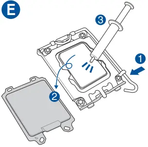ASUS TUF GAMING B760M-PLUS D4 Motherboard 01E