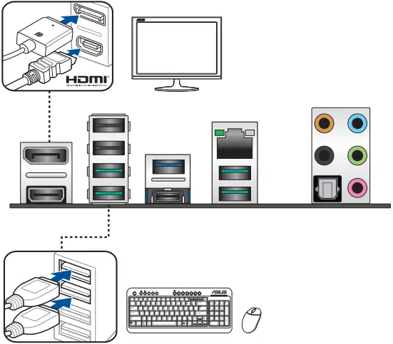 ASUS TUF GAMING B760M-PLUS D4 Motherboard 08