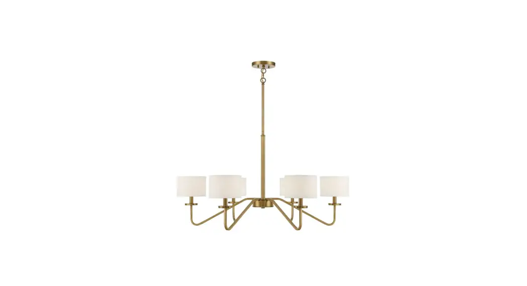 Meridian M10092nb Transitional 6 Light 42.00 Inch Chandelier Instruction Manual